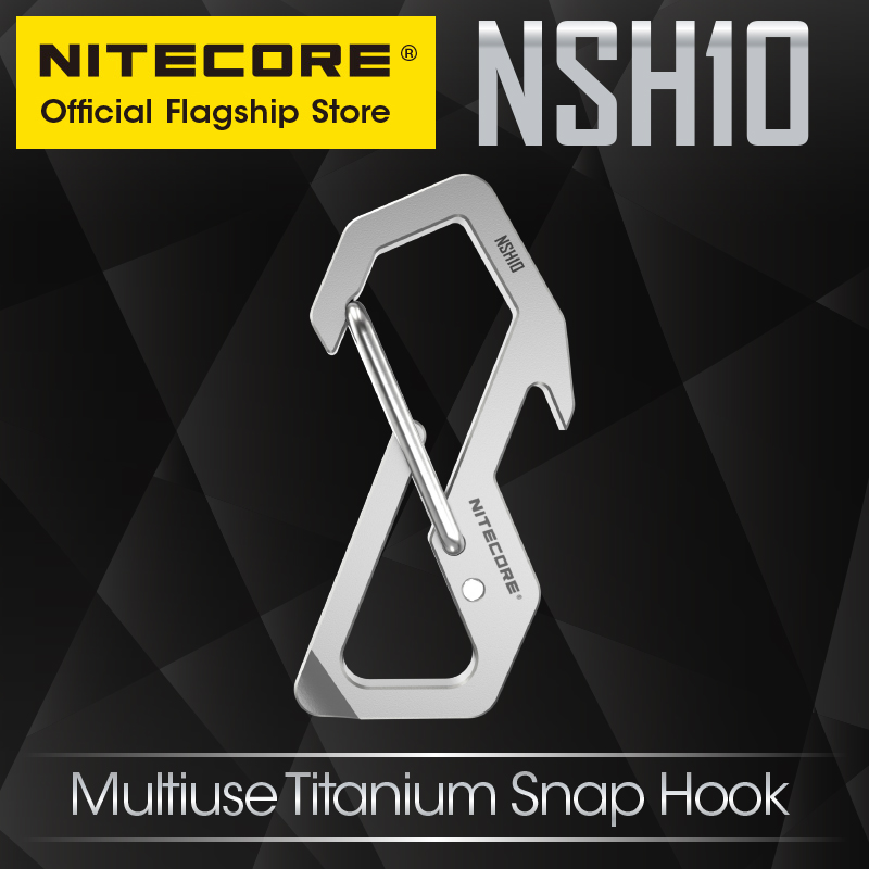 Edc Carry Kit - NITECORE NSH10 다용도 티타늄 스냅 후크