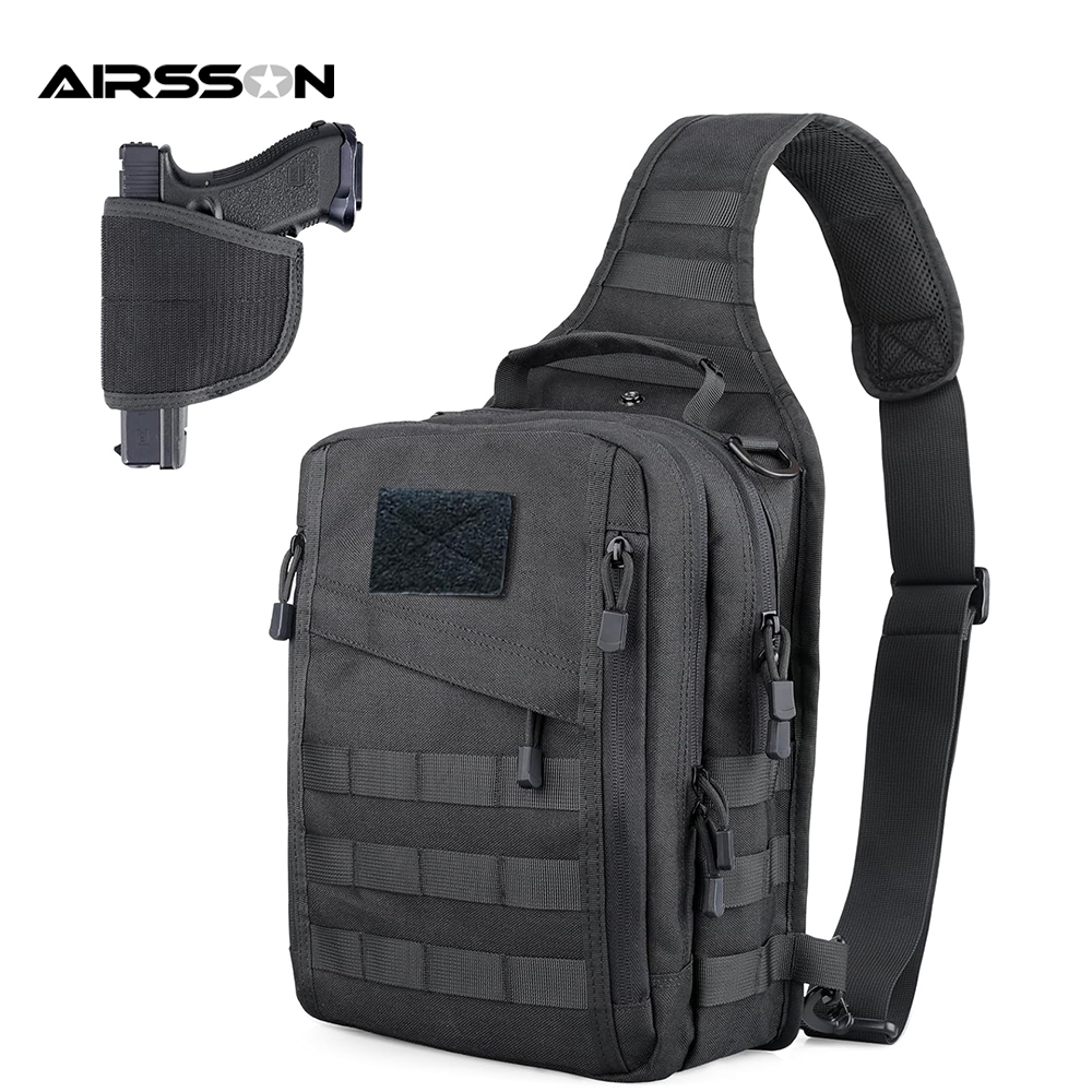 Edc Concealed Carry Sling Bag - 전술 슬링 배낭 숨겨진 캐리 건